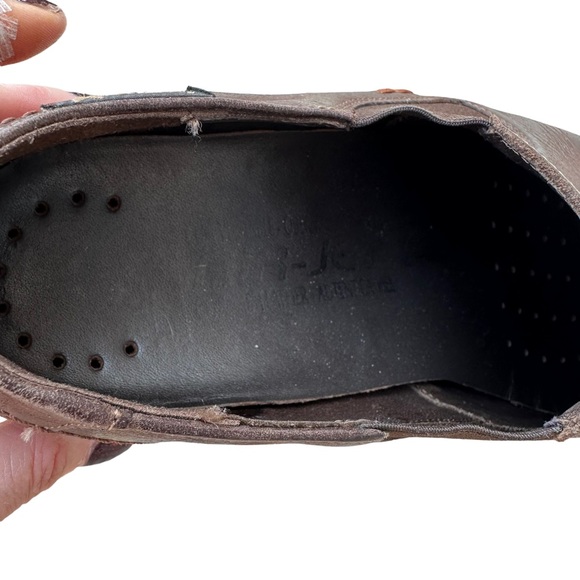 Mephisto Shoes Mens Loafer Leather Smooth Slip On Dress Shoes Brown 8.5 - Picture 9 of 11